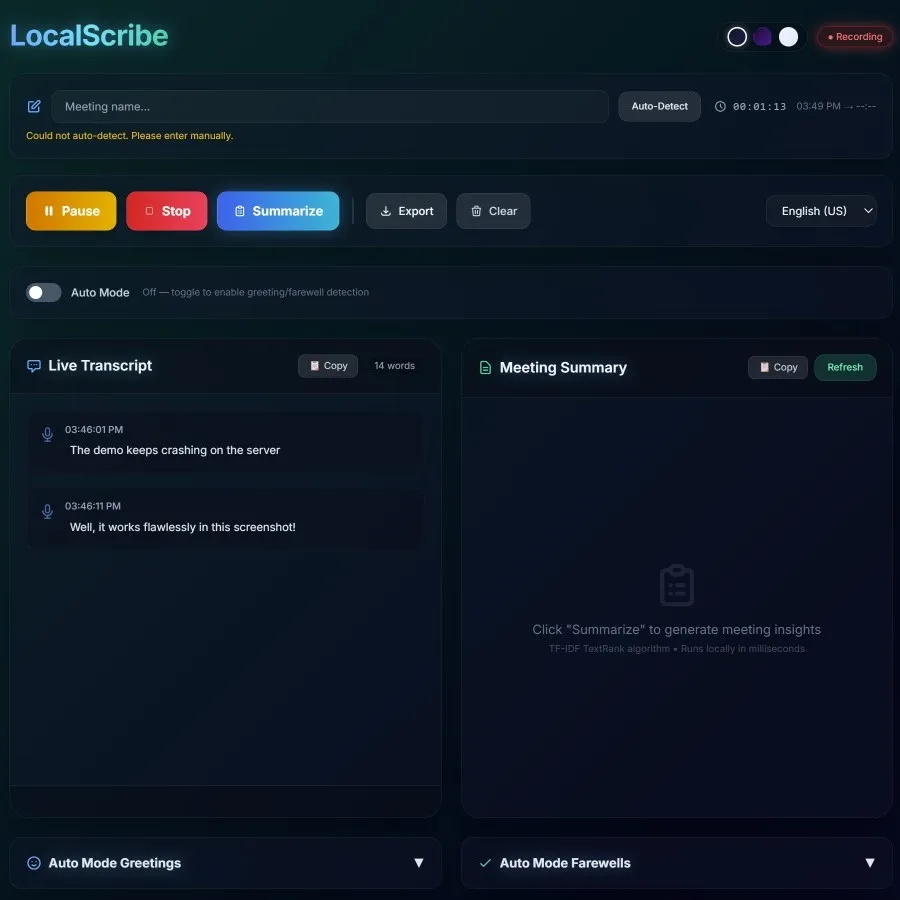 LocalScribe
